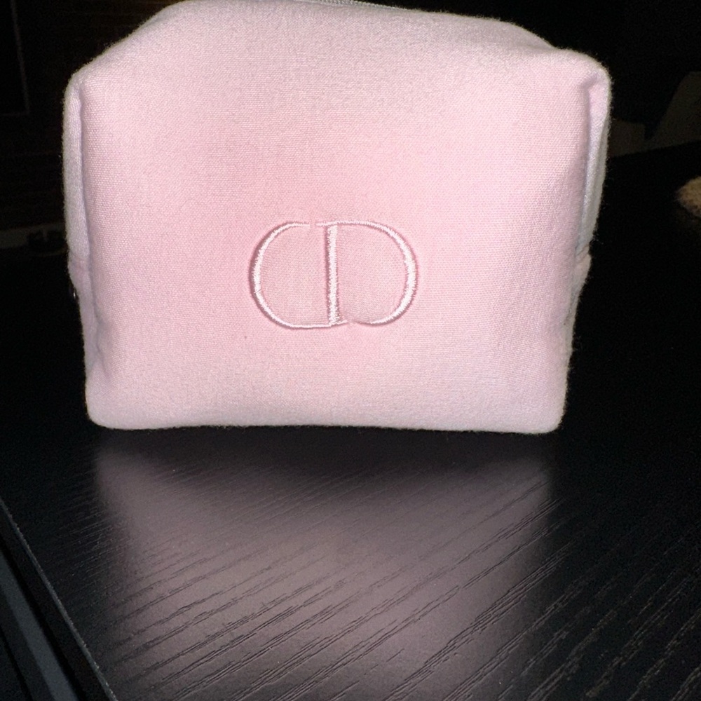 Dior Pink Cosmetic Bag